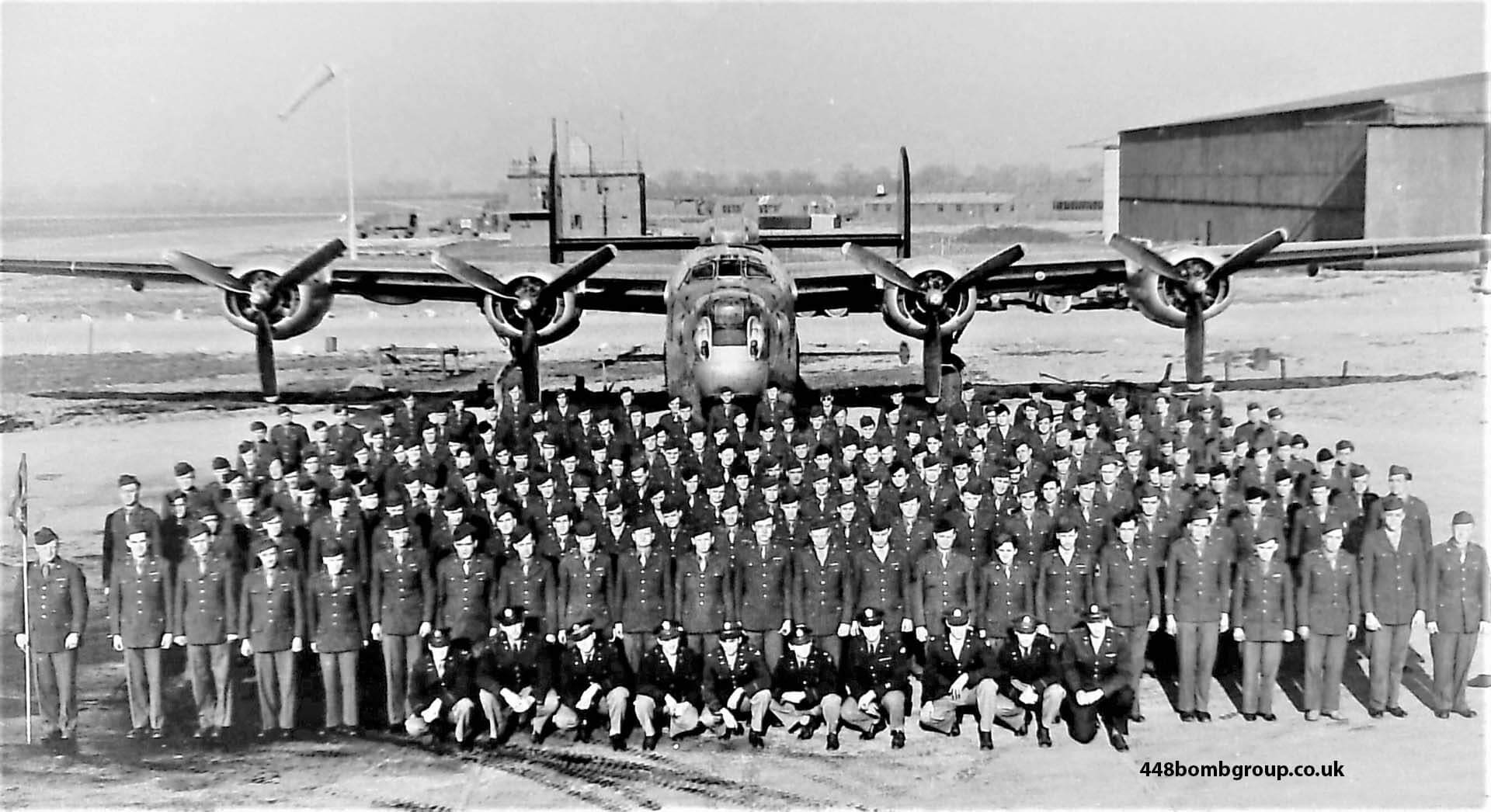 448th Bombardment Group crew members