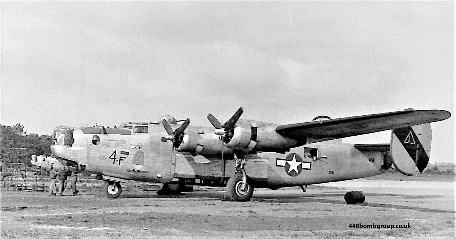 Historical B-24 Bomber at Seething Airfield